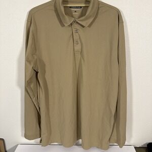 Cypress Club L/S Men's Pullover Beige Shirt B1‎